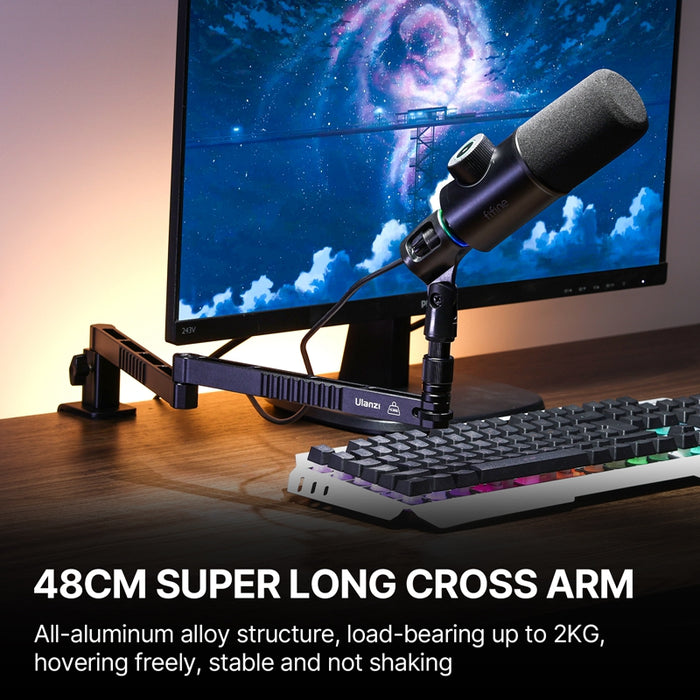 Ulanzi 2991 Vijim LS26 ロープロファイルマイクロフォンアーム