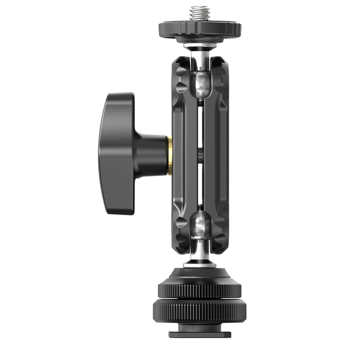 Ulanzi 2954 コールドシューマウント付きダブルボールヘッド