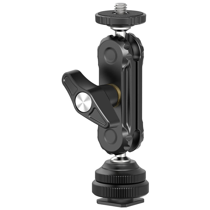 Ulanzi 2954 コールドシューマウント付きダブルボールヘッド