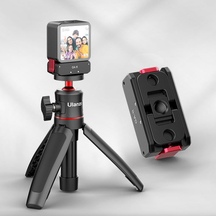 Ulanzi 2843A OA-11 デュアルインターフェースホルダー(DJI Action 3/4用)