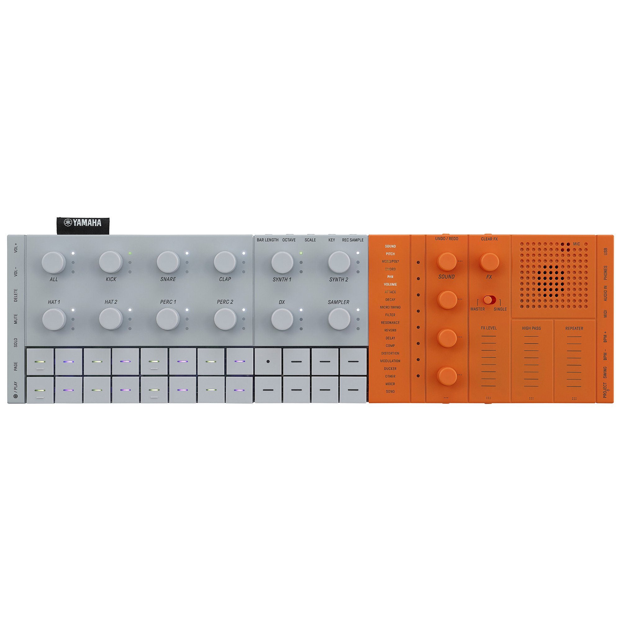 YAMAHA SEQTRAK ORANGE シークトラック YAMAHA SEQTRAK ORANGE｜ミュージックランドKEY