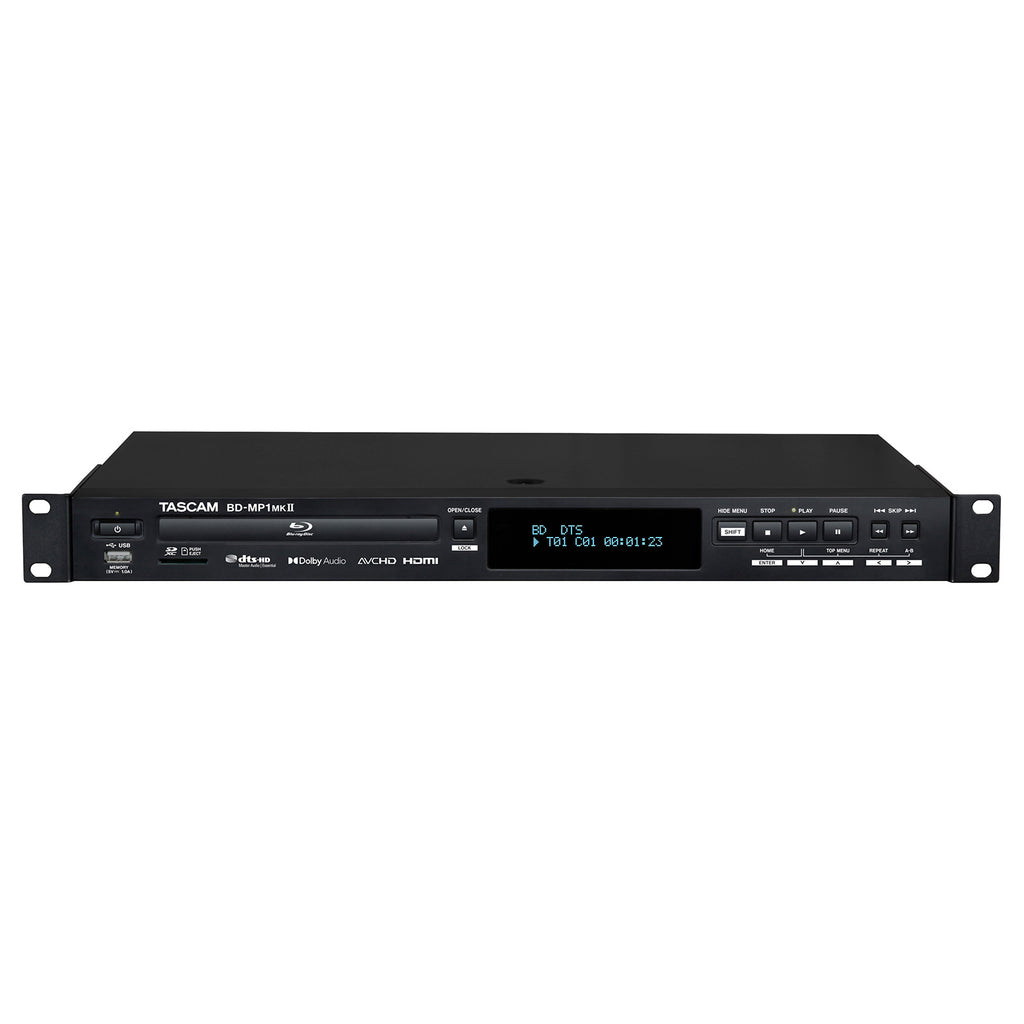 新品純正リモコン付　TASCAM ブルーレイプレイヤー　BD-01U BD-01U | Blu-ray player | TASCAM - United States