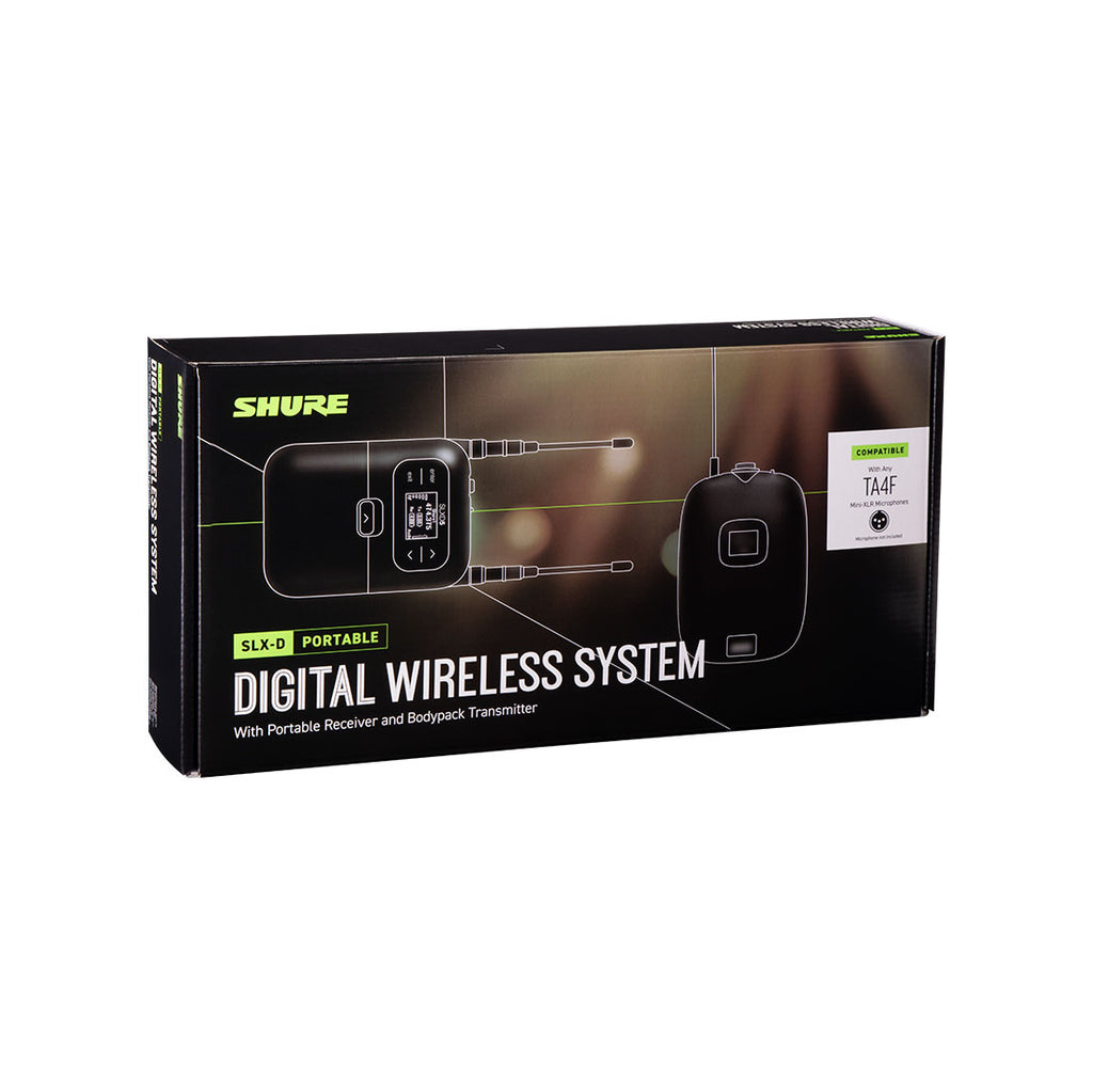 SHURE SLXD15-JB ボディパック送信機+ポータブル受信機セット - 業務用