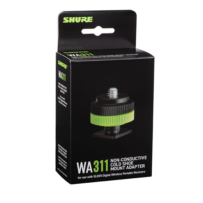 SHURE WA311 コールドシューカメラアダプター(SLXD5受信機用)