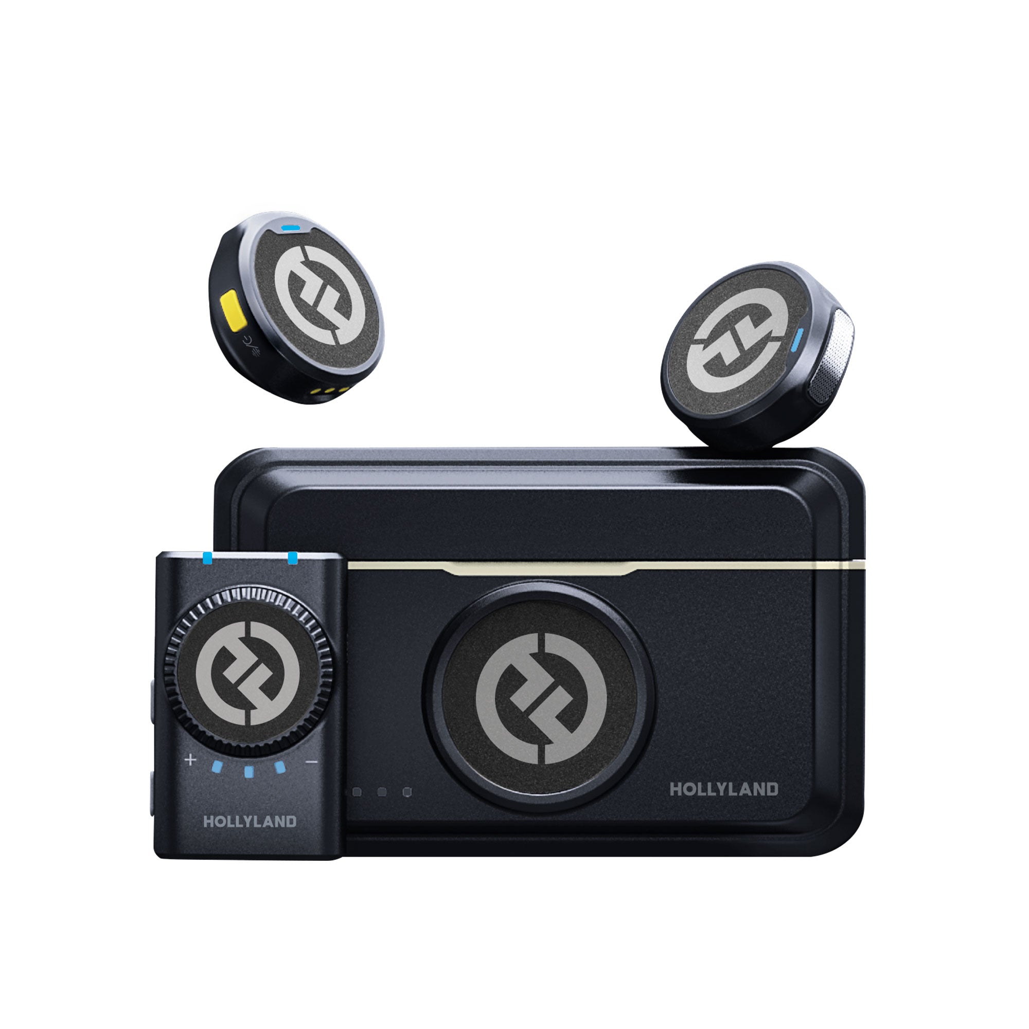 Hollyland 超軽量ワイヤレスラベリアマイクロホンシステム(Camera Ver.)Lark M2 Camera