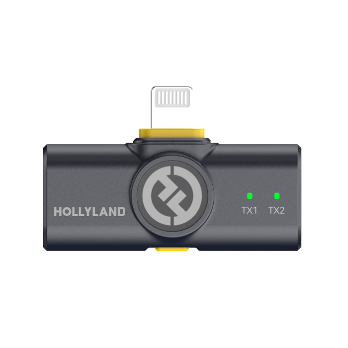 Hollyland Lark M2 Lightning Plug 超軽量ワイヤレスラベリアマイクロホンシステム（Mobile Lightning Ver.）