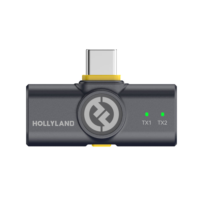 Hollyland Lark M2 USB-C Plug 超軽量ワイヤレスラベリアマイクロホンシステム（Mobile USB-C Ver.）