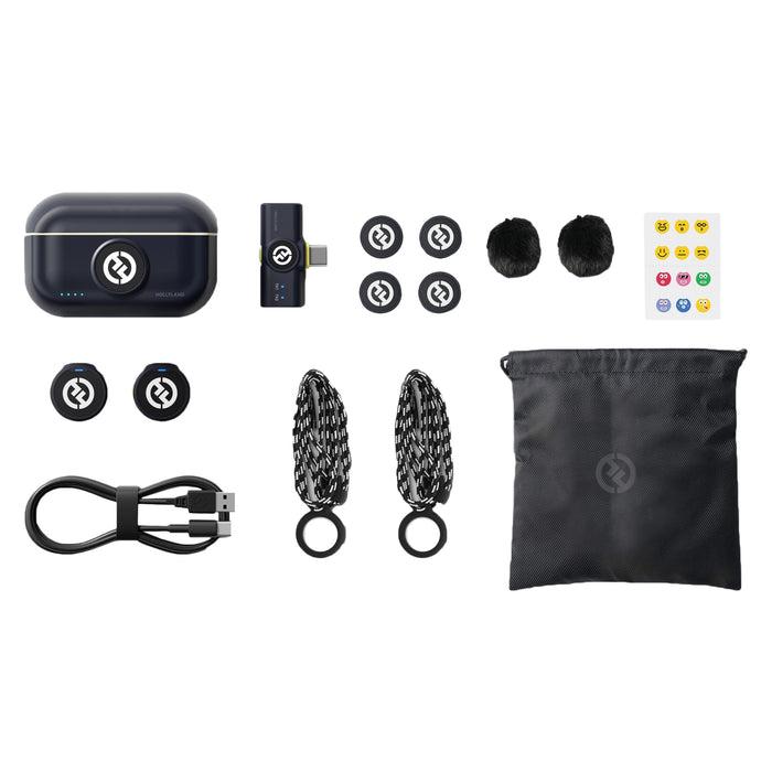 【ブラックフライデー2025】Hollyland ワイヤレスラベリアマイクロホンシステム Lark M2 Mobile USB-C Ver.(シャインチャコール)