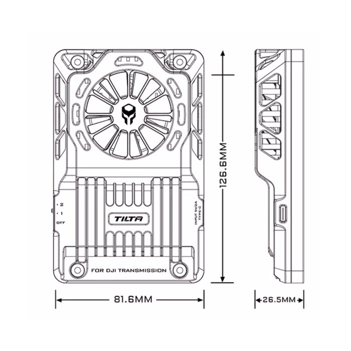 Tilta TGA-DVT-CS Cooling System for DJI Transmission