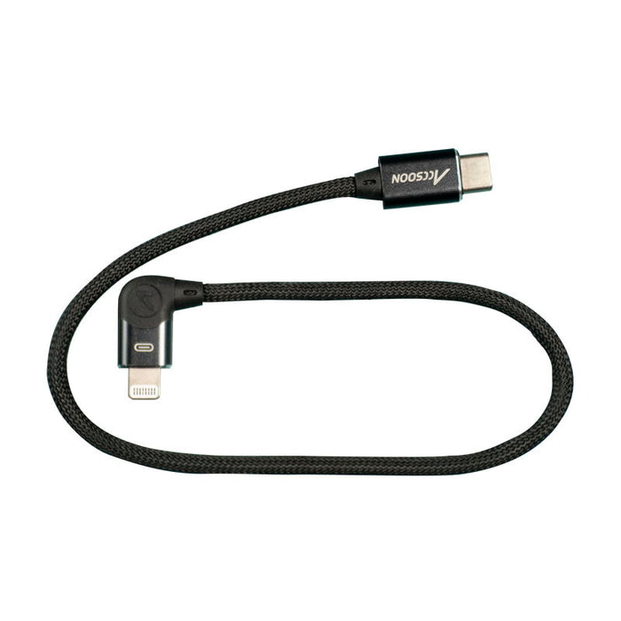 Accsoon XC-UIT02-CL USB-C to Lightning Cable 30cm