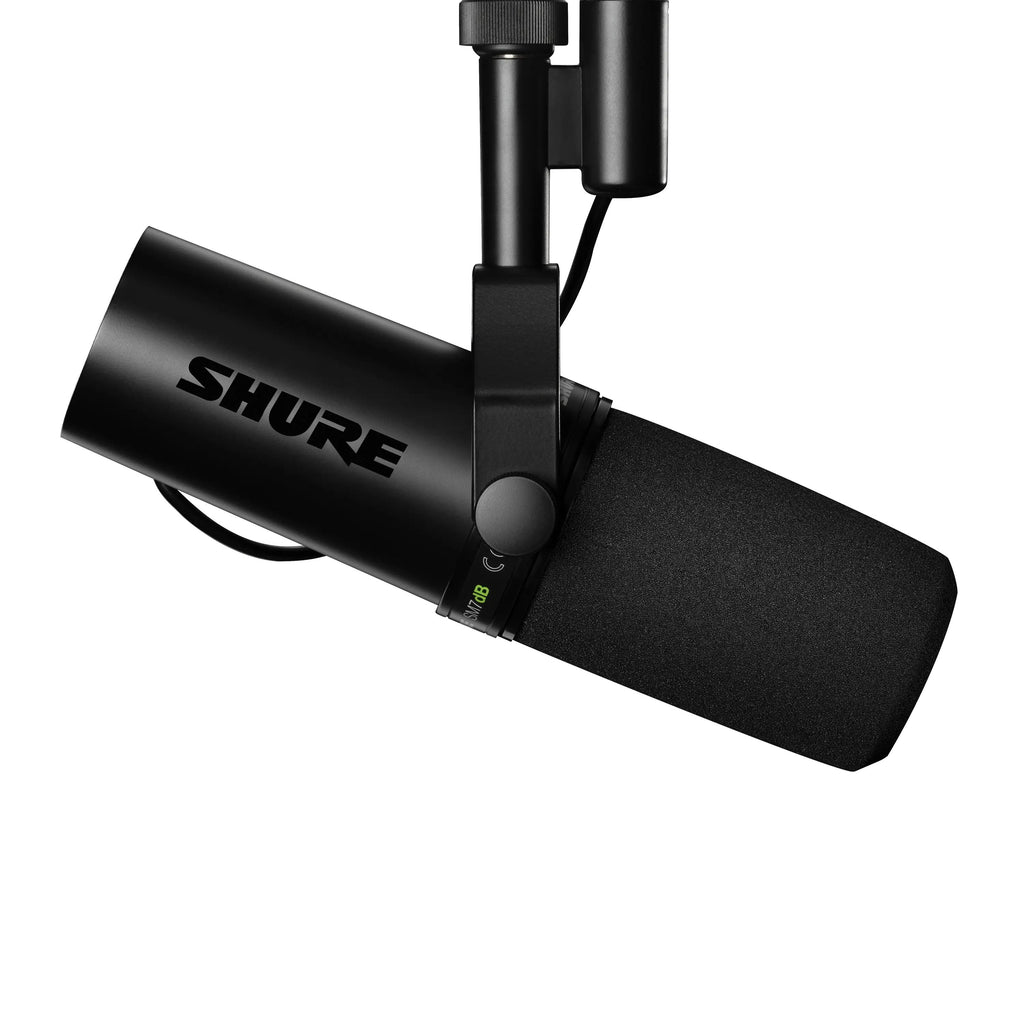 SM7dB 標準タイプの新品純正ポップガード付」 SHURE SM7dB プリアンプ内蔵 ダイナミックボーカルマイクロホン - 業務