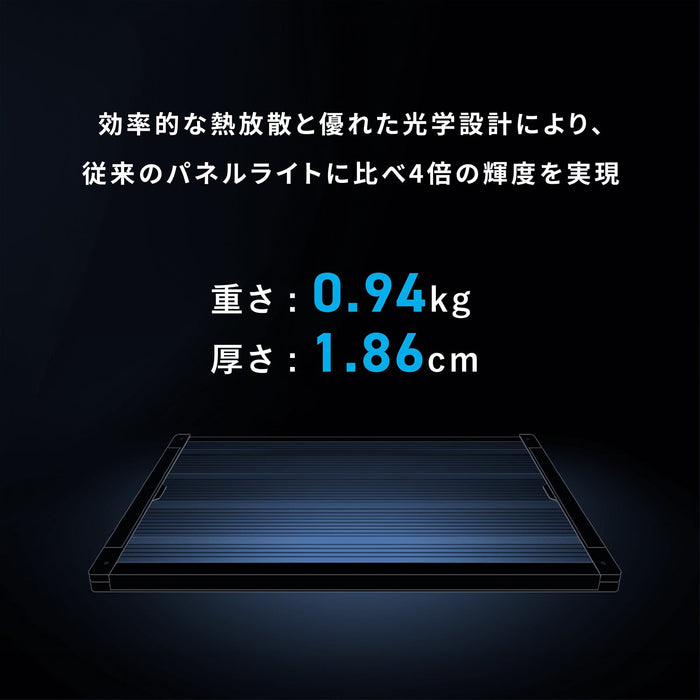 NANLITE 15-2030 PavoSlim 60C LED RGBWW パネルライト