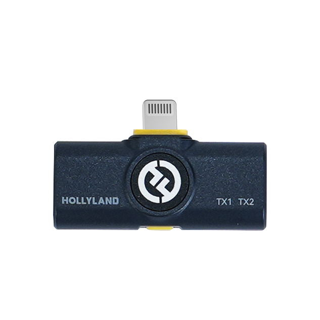 Hollyland ワイヤレスラベリアマイクロホンシステム Lark M2 受信機(シャインチャコール)