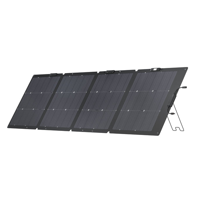 EcoFlow EFSOLAR220W-N 220W両面受光ソーラーパネルGen2 - 業務用撮影 