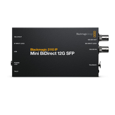 BlackmagicDesign Blackmagic 2110 IP Mini BiDirect 12G SFP CONVNVIPF/IP/12GSFP