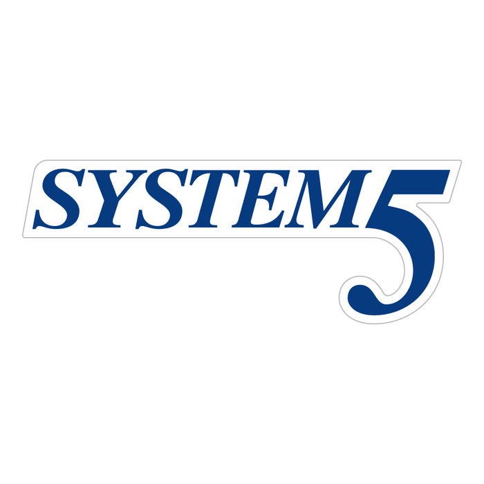 SYSTEM5ロゴステッカー（大）