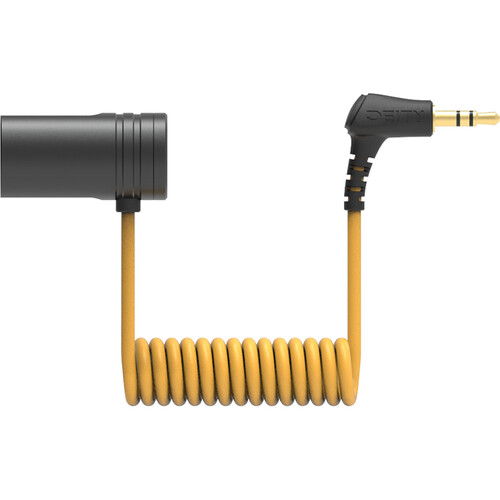 Deity Microphones DTA0211D60 V-Link 3.5mm TRS オス to XLR 3ピン オス マイクアダプターケーブル (12インチ)