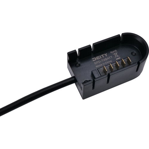 Deity Microphones DTS0287D60 SPD-T4BATT A4F to Hi-Q バッテリーカップ F スマート DC/Data パワーケーブル