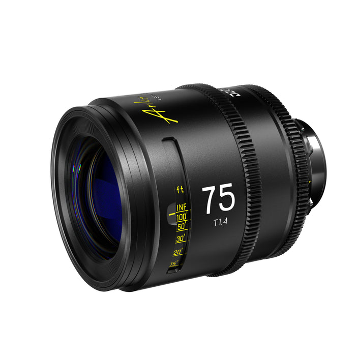 DZOFilm DZO-SAP75IPL Arles Prime 75mm FF/VV T1.4 プライムシネレンズ(PLマウント/フィート表記)