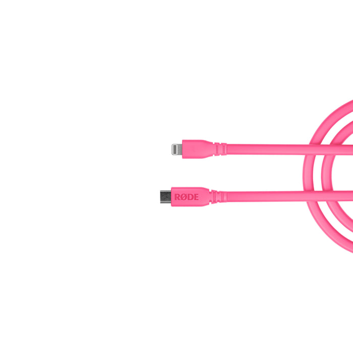 RODE SC19-P SC19 USB-C - Lightninケーブル ピンク