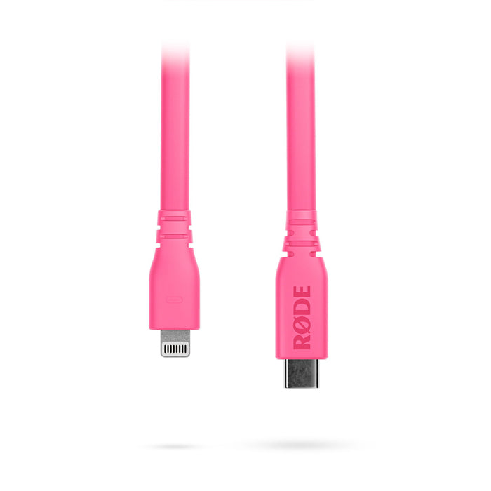 RODE SC19-P SC19 USB-C - Lightninケーブル ピンク