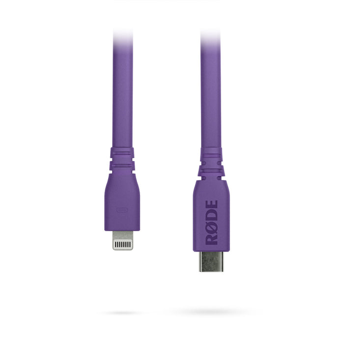 RODE SC19-PU SC19 USB-C - Lightninケーブル パープル