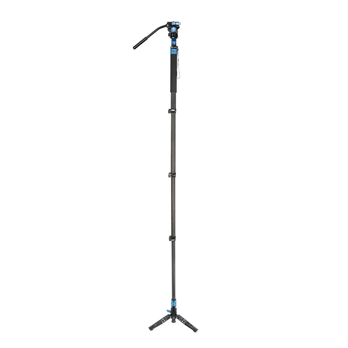 SIRUI P-424FL+VA-5X-JP 自立型4段一脚 L セット(油圧式雲台:VA-5X)