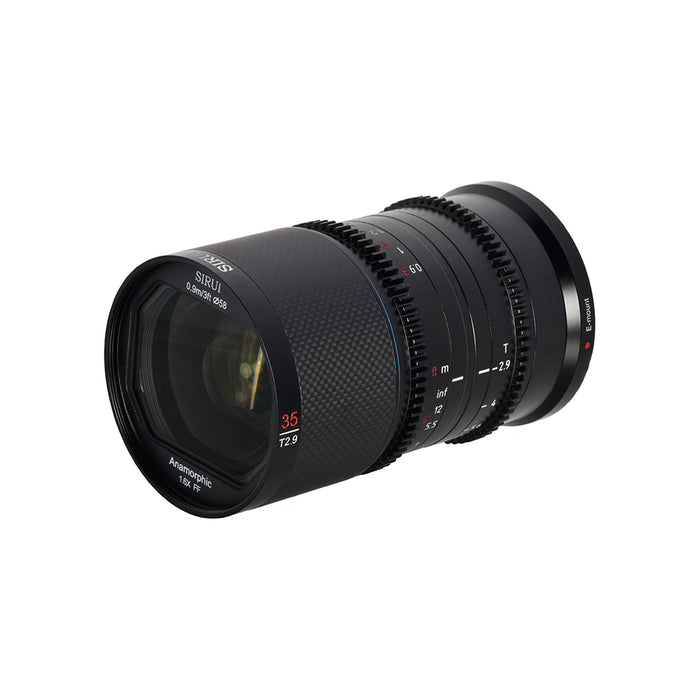 SIRUI Saturn X35B-JP カーボンファイバーアナモルフィックレンズ 1.6x Full Frame 35mm X/ブルー