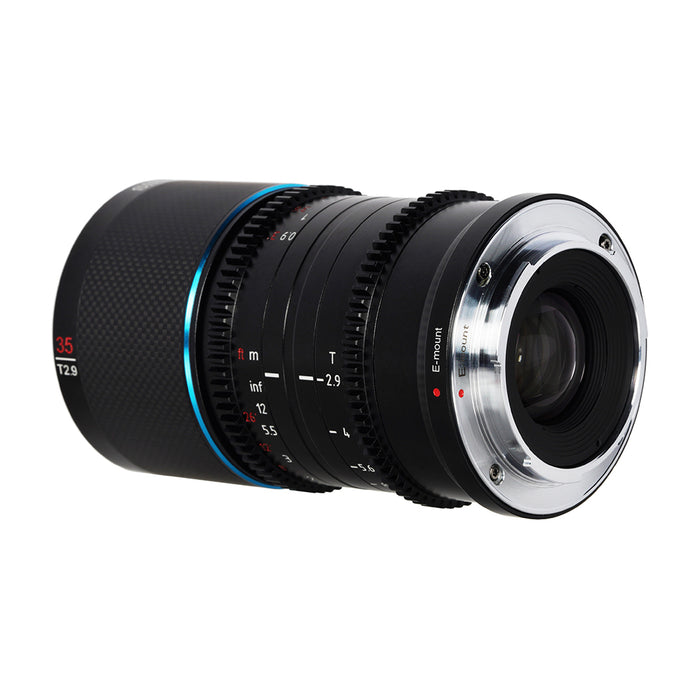 SIRUI Saturn X35B-JP カーボンファイバーアナモルフィックレンズ 1.6x Full Frame 35mm X/ブルー