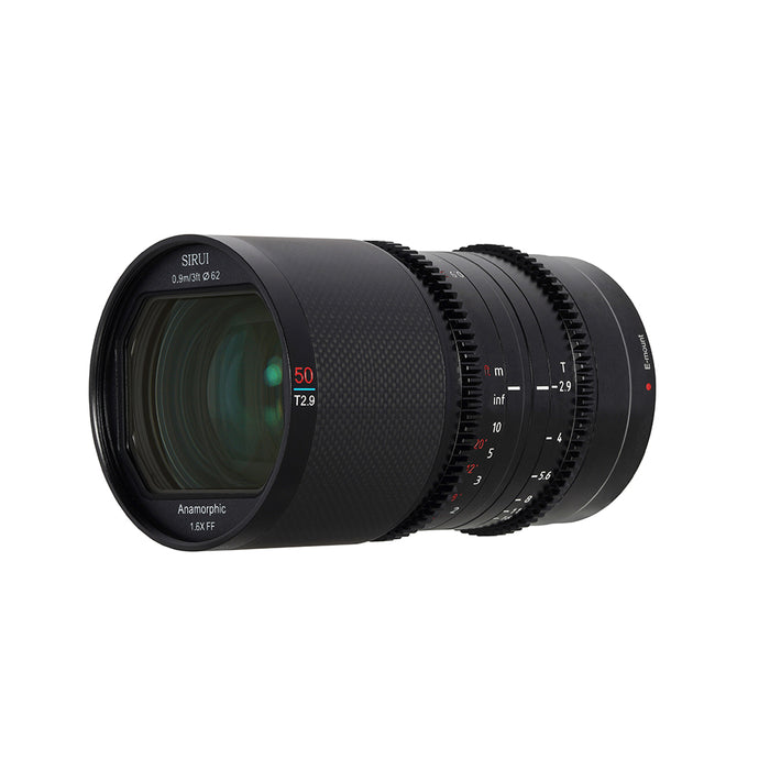 SIRUI Saturn RF50B-JP カーボンファイバーアナモルフィックレンズ 1.6x Full Frame 50mm RF/ブルー