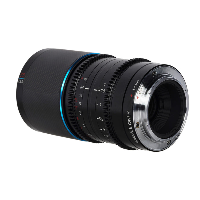 SIRUI Saturn Z75N-JP カーボンファイバーアナモルフィックレンズ 1.6x Full Frame 75mm Z/ナチュラル