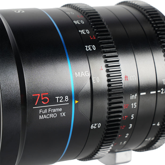 SIRUI Jupiter EF75-JP マクロ/単焦点シネマレンズ Full Frame 75mm EF