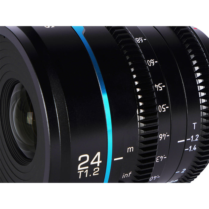 SIRUI MS24X-B-JP シネマレンズ T1.2 APS-C/S35 24mm X/ブラック