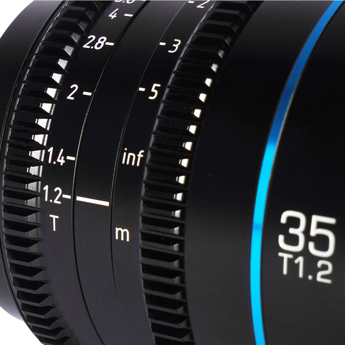 SIRUI MS35E-B-JP シネマレンズ T1.2 APS-C/S35 35mm E/ブラック