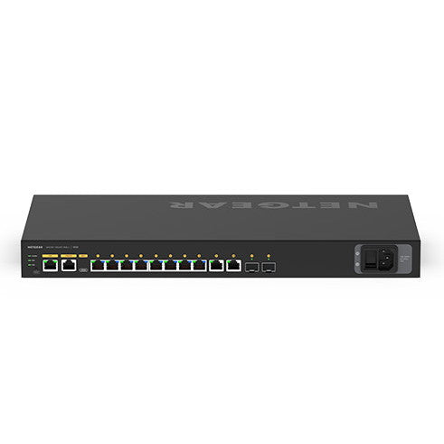 NETGEAR GSM4212UX-100AJS M4250-10G2XF-PoE++　Ultra90 POE++対応(720W) 1Gポート×10 SFP+スロット×2 フルマネージスイッチ