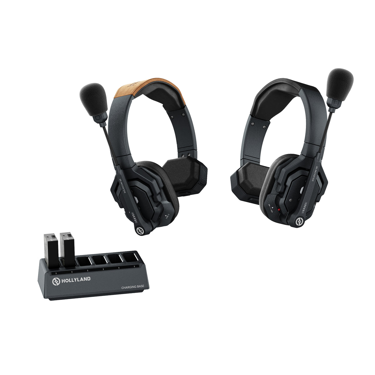 Hollyland ワイヤレスインカムヘッドセット Solidcom SE 2S(2.4GHz