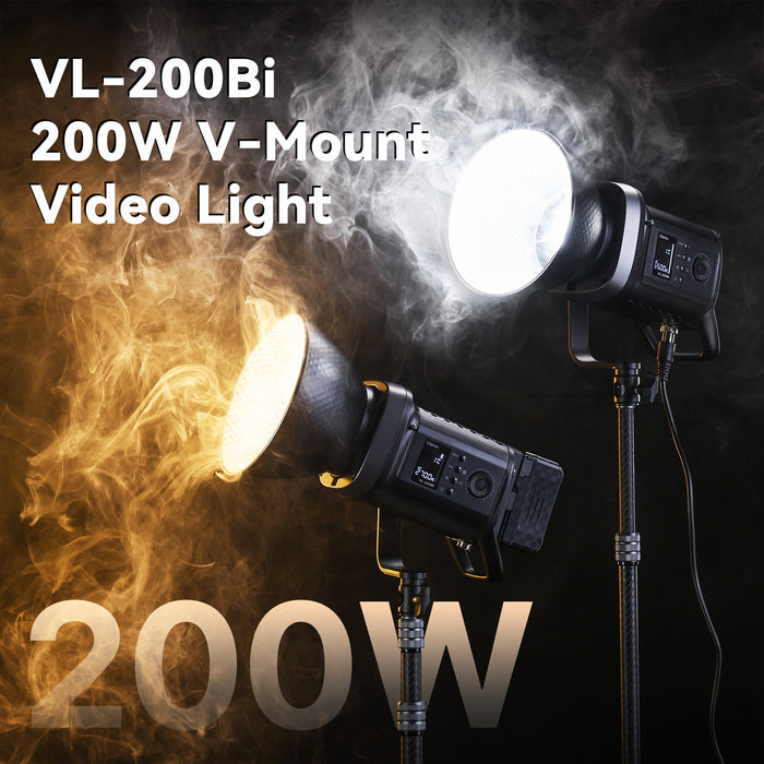 Ulanzi L079CNA1 200W バイカラー Vマウント COBライト(ACアダプタ別売）