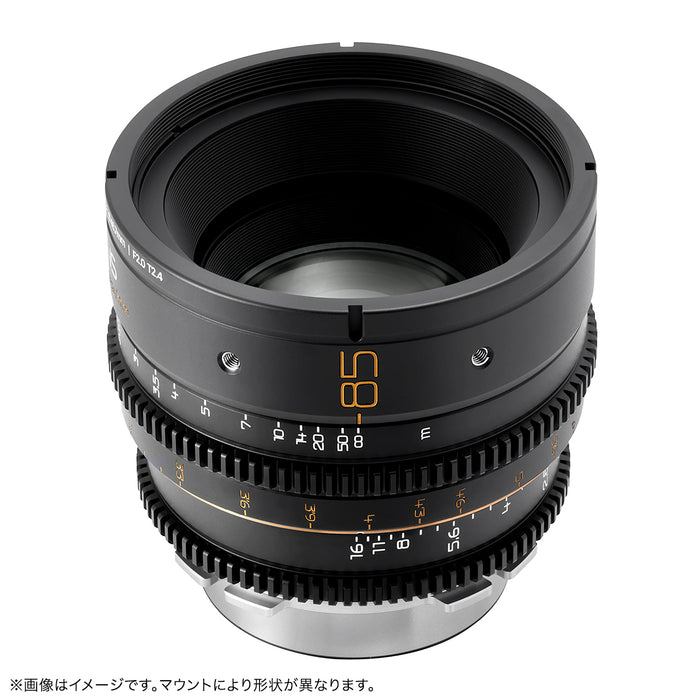 DULENS  DL-MP85-EF-B APO MiniPrime 85mm T2.4 シネマレンズ キヤノンEFマウント ブラック
