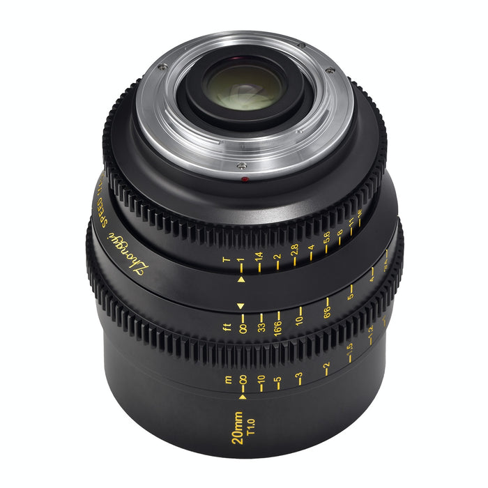 中一光学  SPEEDMASTER T1.0/20 S35 Z SPEEDMASTER CINEMA 20mm T1.0 ASPH. S35 ニコンZマウント(Super 35mm / APS-C)