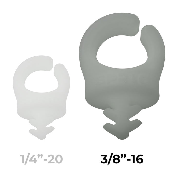 Sprig S3PK-1438-GLO スプリッグ 1/4インチネジ穴用(2個入)& 3/8インチネジ穴用(1個入) グロー・イン・ザ・ダーク