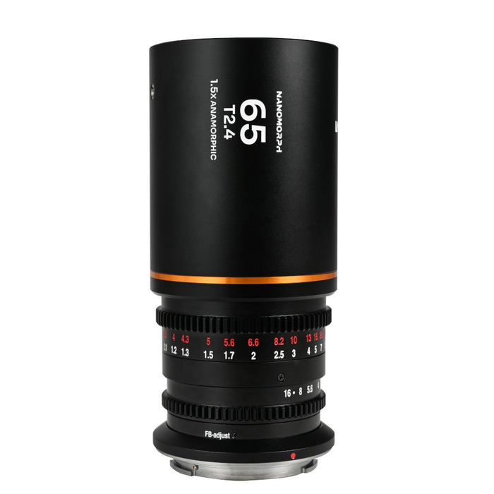 LAOWA LAO0513 Nanomorph 65mm T2.4 1.5x Cine(フレアカラー：アンバー/ニコンZマウント)