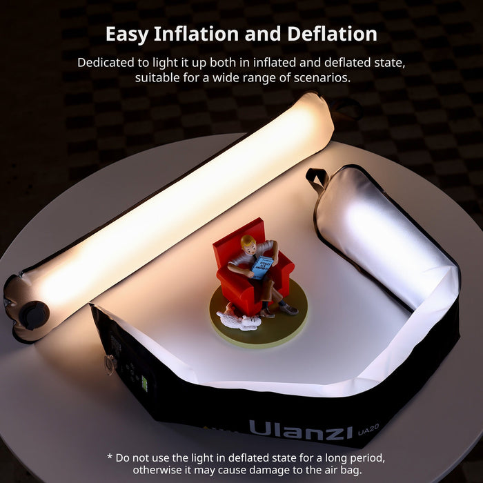 【箱潰れ品】Ulanzi L110 UA20エアチューブライト