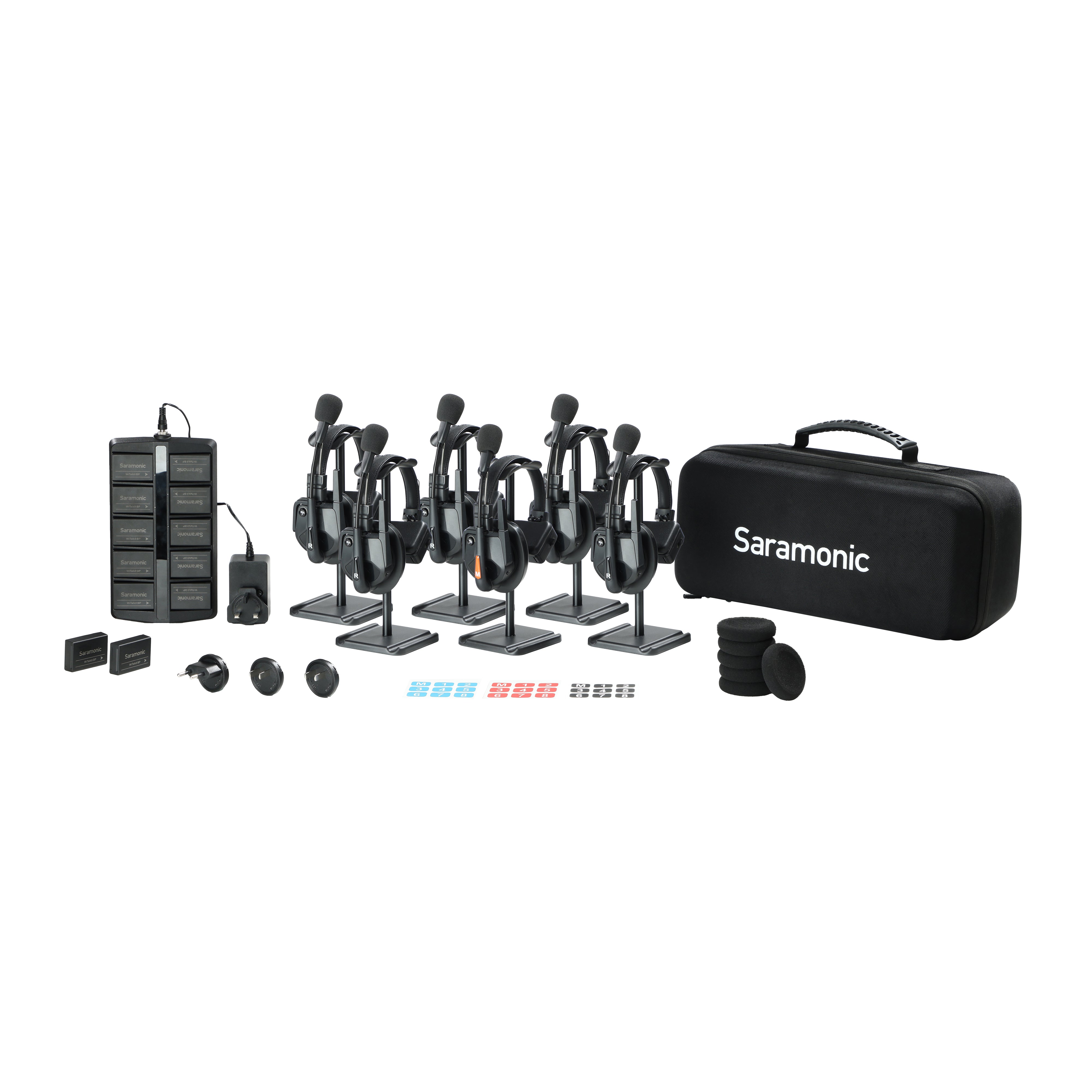 Saramonic WiTalk ワイヤレスインカム1.9Ghz 7人用 超美品 BIG SALE】Saramonic 1.9GHz フルデュプレックスワイヤレスインカム