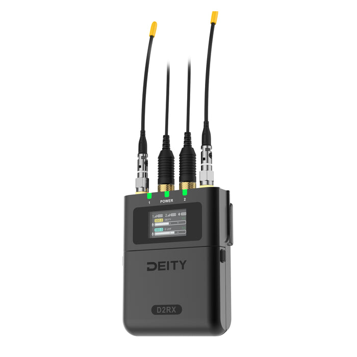 Deity Microphones DTU0253D59 THEOS デジタルワイヤレス(B帯)2ch送受信機セット DBTX ×2式 + D2RX