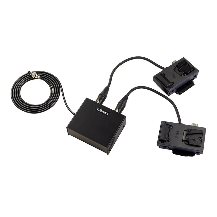 Libec VM-24V LX-ePed PRO用Vマウントバッテリー用給電アダプター