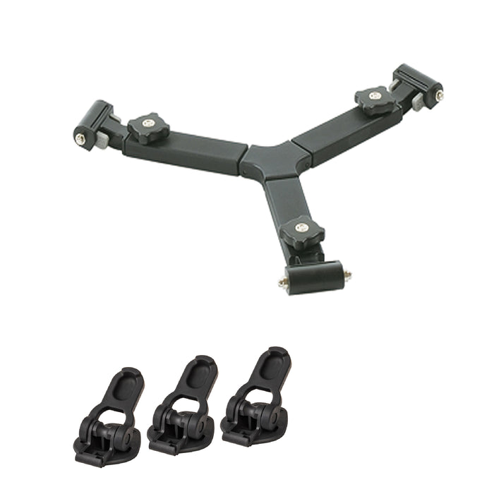 Libec NX-300MQ 業務用・中型カメラ用高性能軽量三脚システム(ミッドスプレッダー)