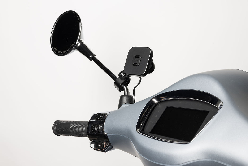 Peak Design M-MM-AK-BK-1 ワイヤレス チャージング モーターサイクル ミラー マウント(ブラック)