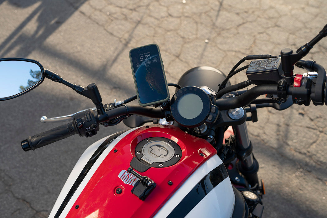 Peak Design M-MM-AG-BK-1 ワイヤレス チャージング モーターサイクル マウント 20mm ボール アダプター(ブラック)