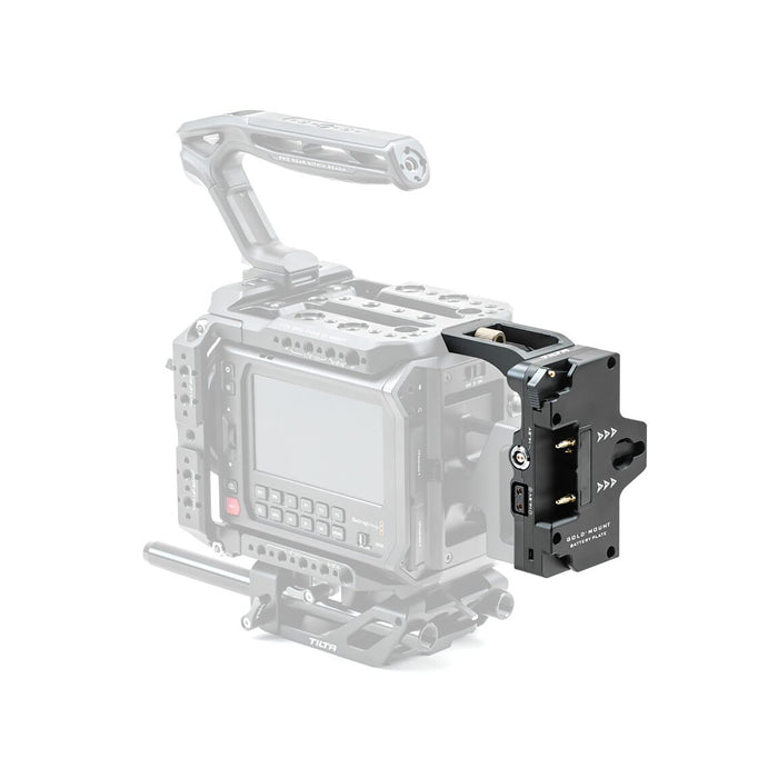 Tilta ES-T21-BP-AB Blackmagic PYXIS 6K用 バッテリープレート ゴールドマウント