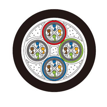 タツタ立井電線 4-TTPLSB-6 4P-26AWG(S)ｸﾛ SPS688-C SPS688-C